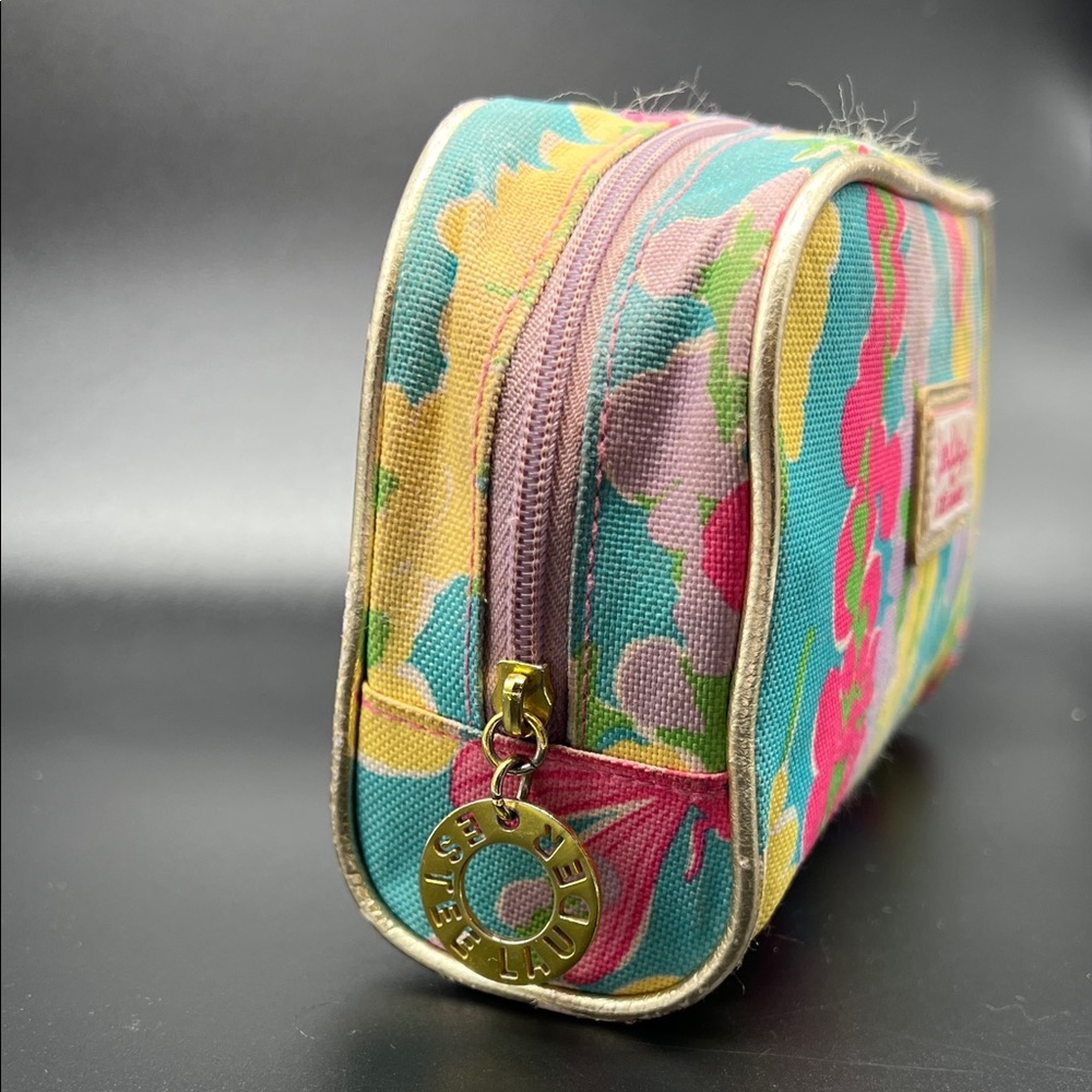 Lilly Pulitzer Multicolor Floral Cosmetic Bag - Picture 4 of 10